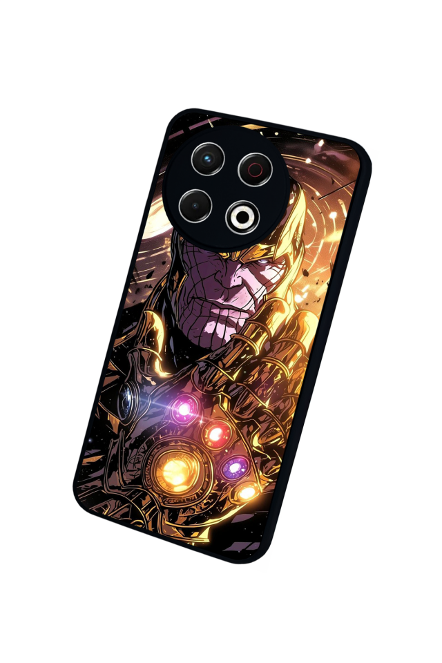 Tecno Spark 30 Pro Uyumlu Thanos Tasarımlı Glossy Premium Kılıf