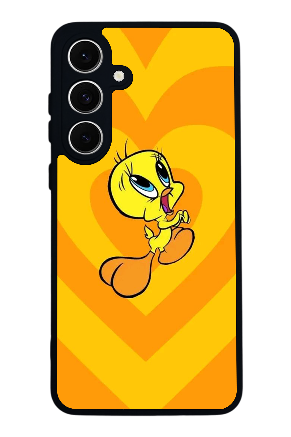 Samsung Galaxy A16 Uyumlu Tweety Tasarımlı Glossy Premium Kılıf