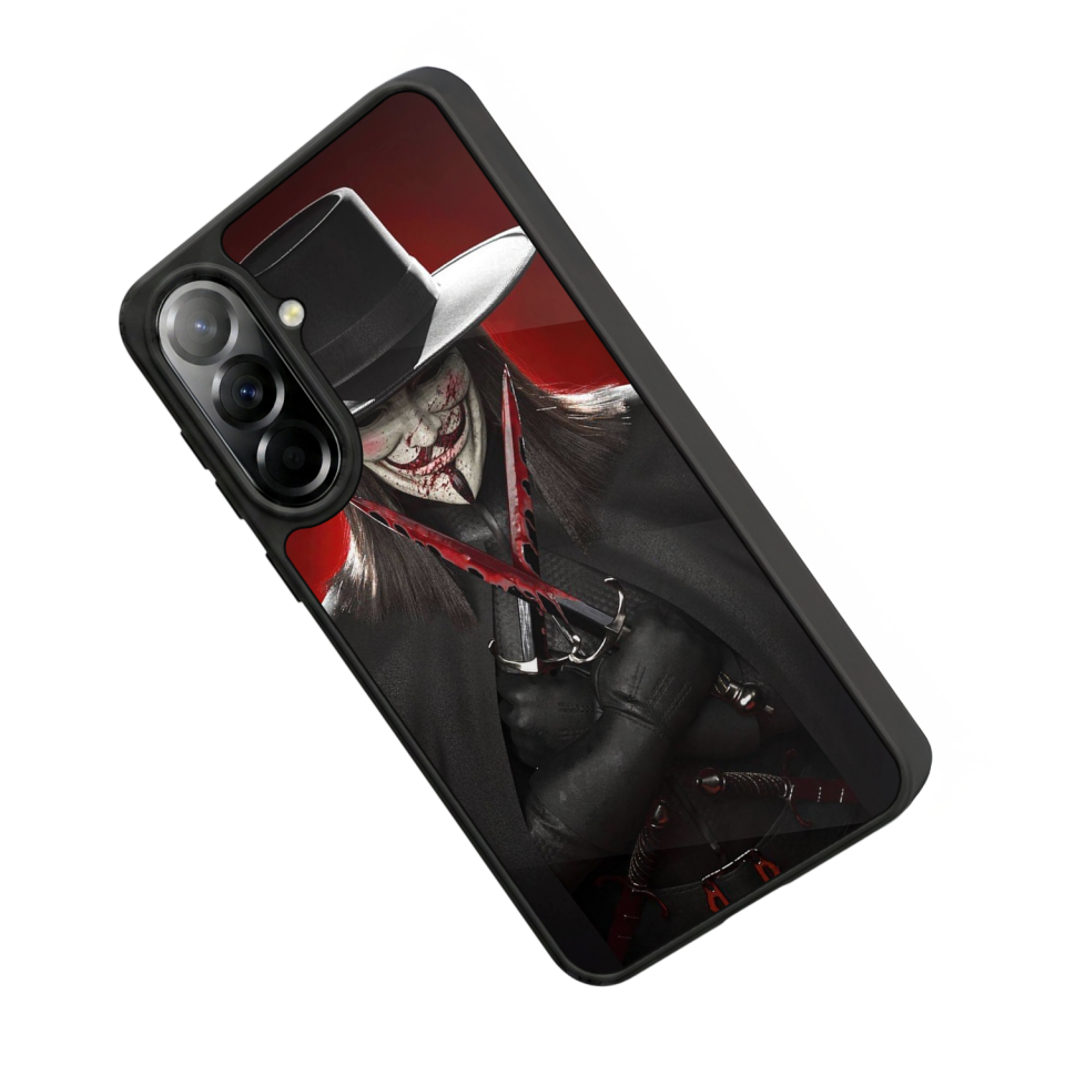 Samsung Galaxy A57 Uyumlu Vendetta Tasarımlı Glossy Premium Kılıf