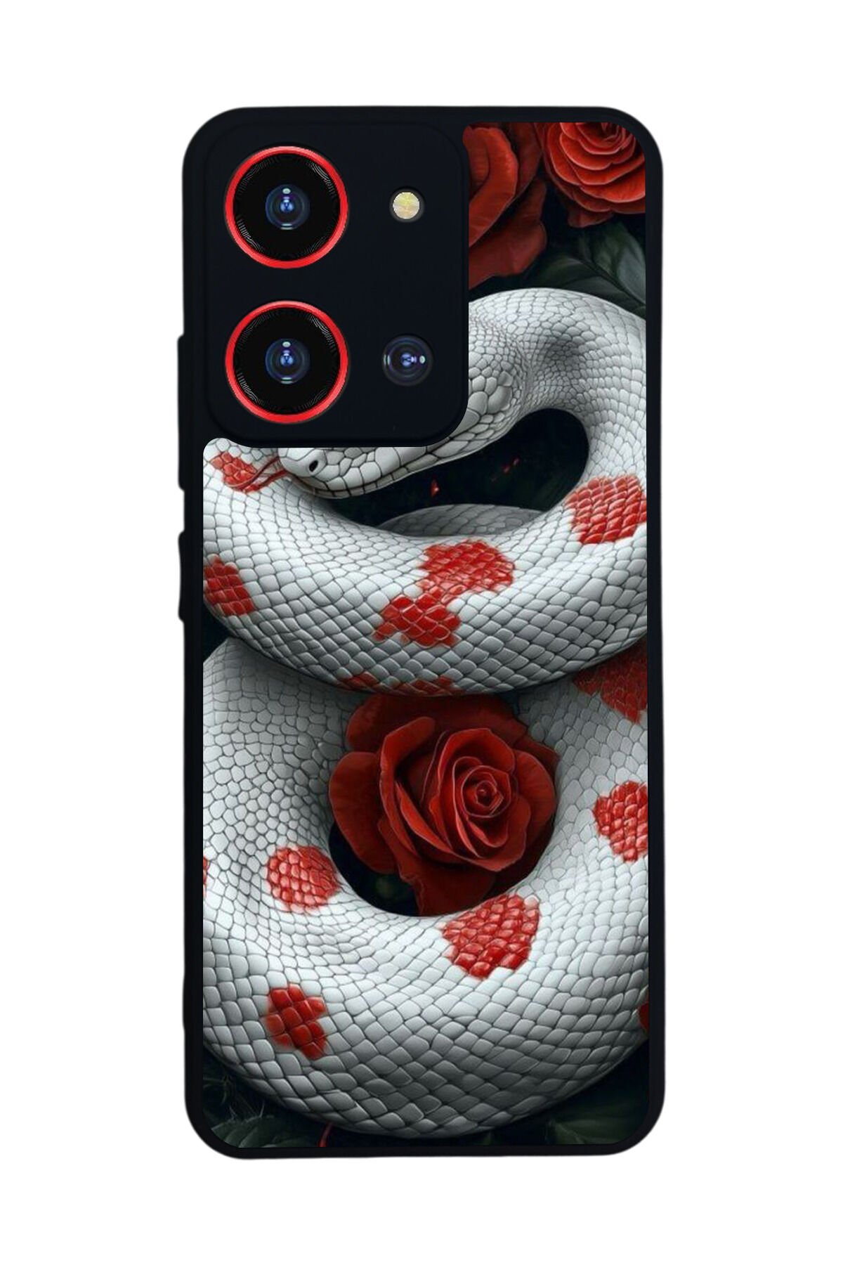 Reeder S19 Max Pro S ZOOM Uyumlu Yılan Tasarımlı Glossy Premium Kılıf