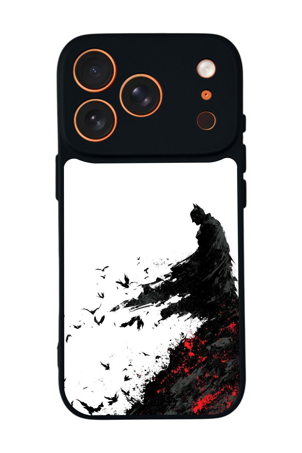 iPhone 17 Pro Max Uyumlu Batman Tasarımlı Glossy Premium Kılıf