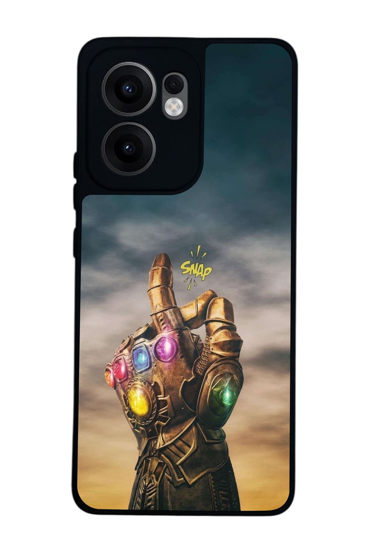 Oppo Reno 13F Uyumlu Thanos Tasarımlı Glossy Premium Kılıf