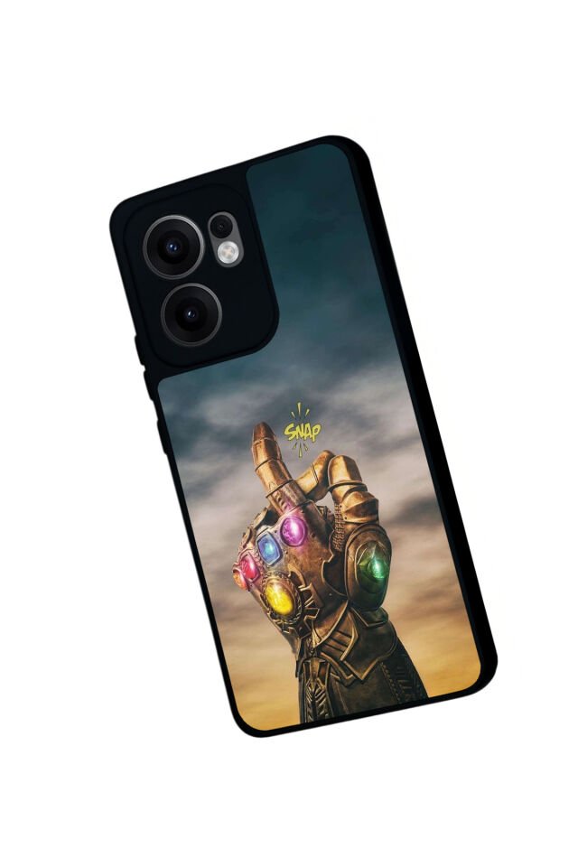 Oppo Reno 13F Uyumlu Thanos Tasarımlı Glossy Premium Kılıf
