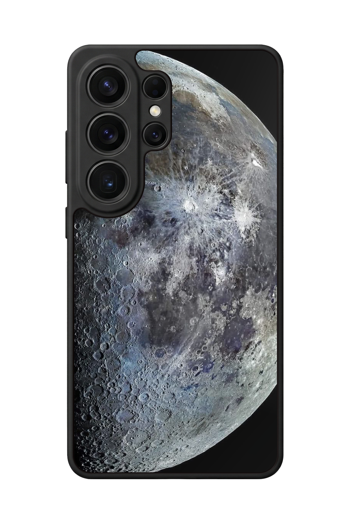 Samsung Galaxy S26 Ultra Uyumlu Ay Tasarımlı Glossy Premium Kılıf