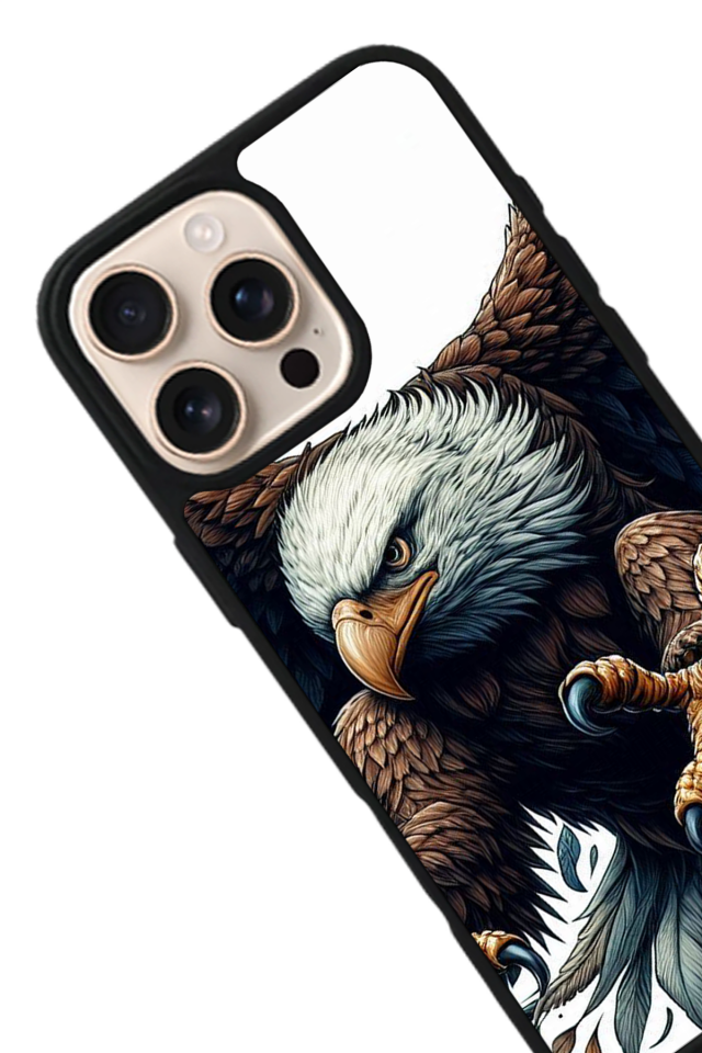iPhone 15 Pro Uyumlu Besiktas Tasarımlı Glossy Premium Kılıf