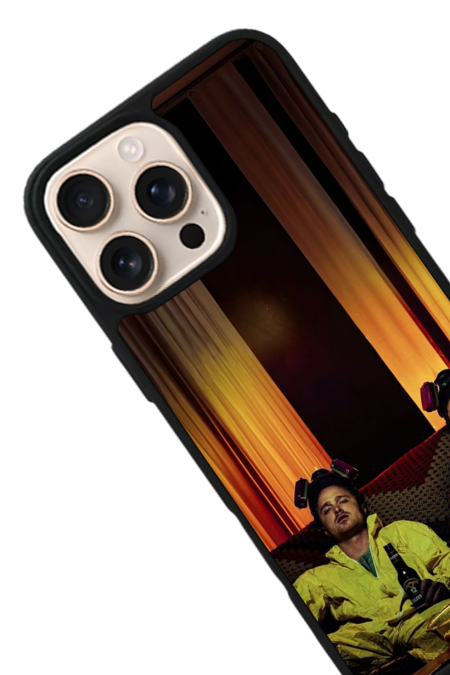 iPhone 15 Pro Uyumlu BreakingBad Tasarımlı Glossy Premium Kılıf
