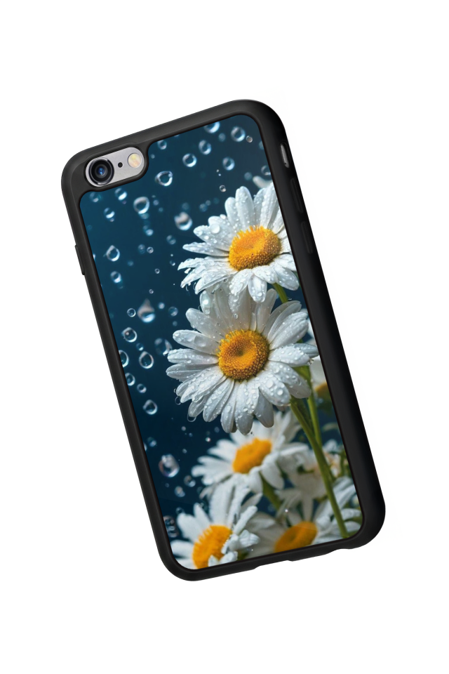 iPhone 6 Plus Uyumlu Cicek Tasarımlı Glossy Premium Kılıf