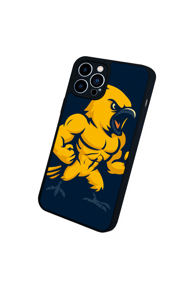 iPhone 12 Pro Max Uyumlu Fenerbahce Tasarımlı Glossy Premium Kılıf