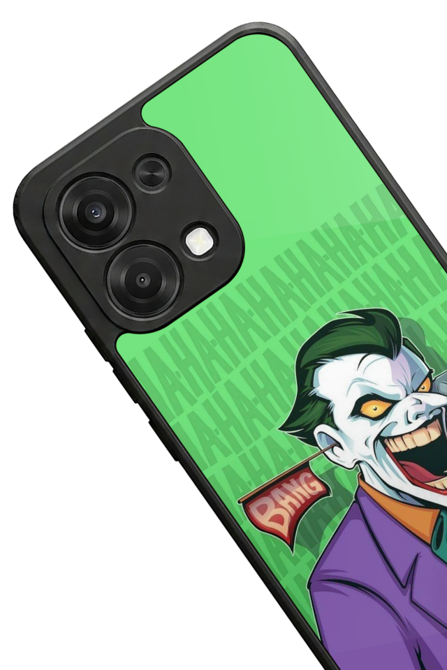 Oppo A6 Pro Uyumlu Joker Tasarımlı Glossy Premium Kılıf
