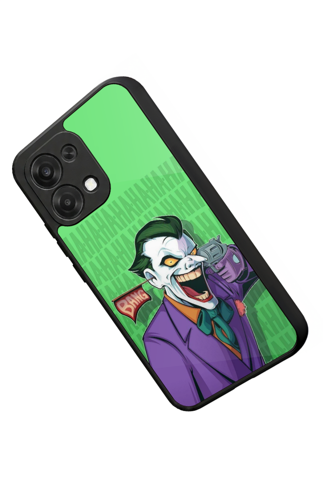 Oppo A6 Pro Uyumlu Joker Tasarımlı Glossy Premium Kılıf
