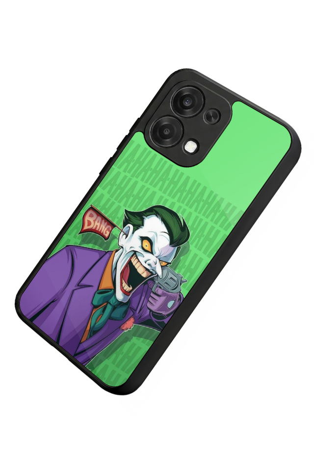 Oppo A6 Pro Uyumlu Joker Tasarımlı Glossy Premium Kılıf