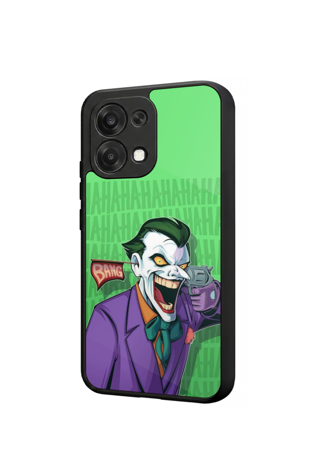 Oppo A6 Pro Uyumlu Joker Tasarımlı Glossy Premium Kılıf