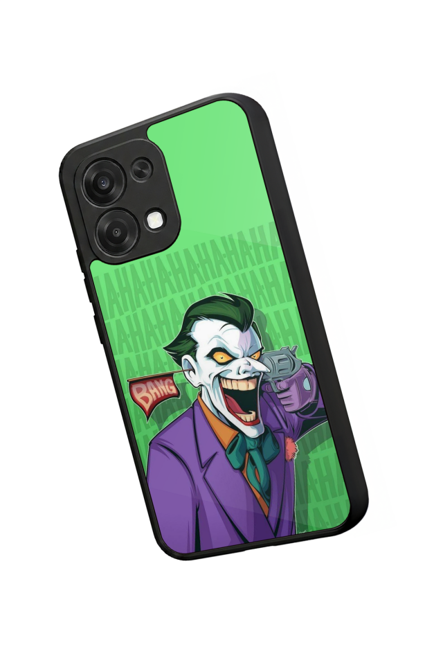 Oppo A6 Pro Uyumlu Joker Tasarımlı Glossy Premium Kılıf