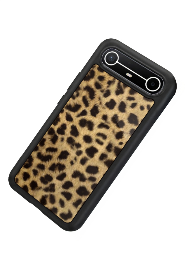 Tecno Spark Slim 5G Uyumlu Leopar Tasarımlı Glossy Premium Kılıf