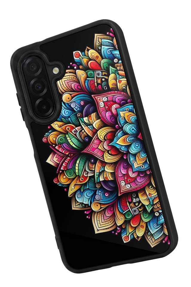 Samsung Galaxy A26 Uyumlu Mandala Tasarımlı Glossy Premium Kılıf