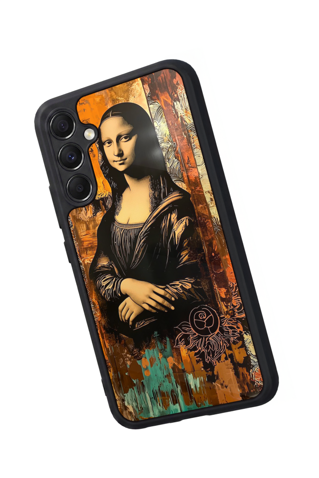 Samsung Galaxy M34 Uyumlu Monalisa Tasarımlı Glossy Premium Kılıf