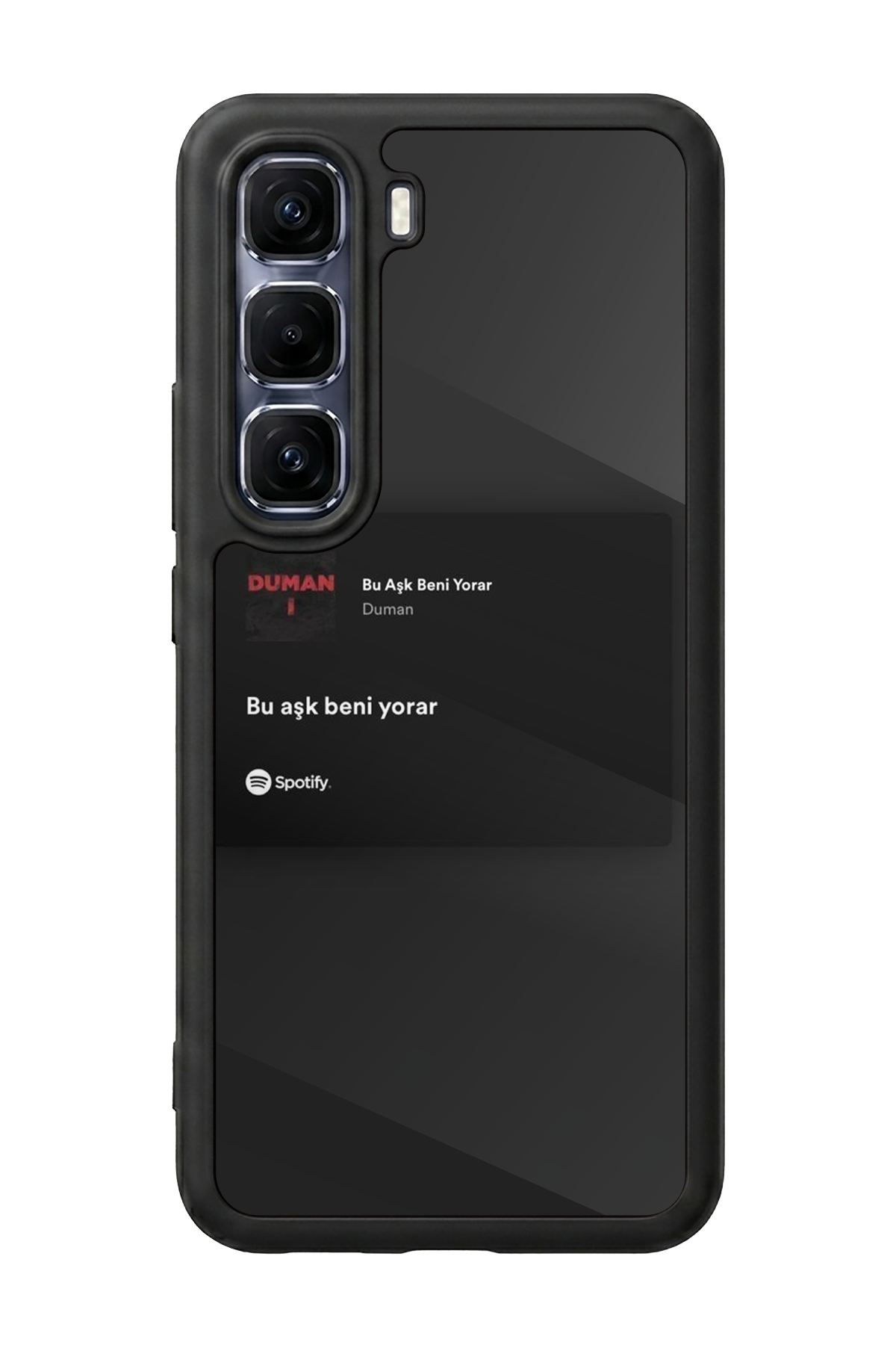 Infinix Hot 60 Pro Plus Uyumlu Sarki Sozleri Tasarımlı Glossy Premium Kılıf