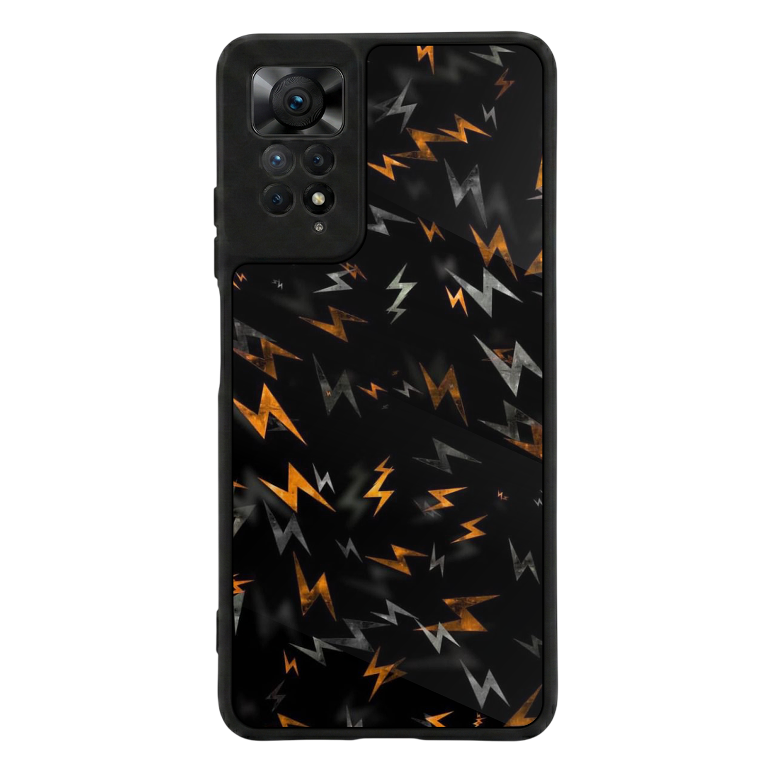 Xiaomi Redmi Note 12 Pro Uyumlu Simsek Tasarımlı Glossy Premium Kılıf