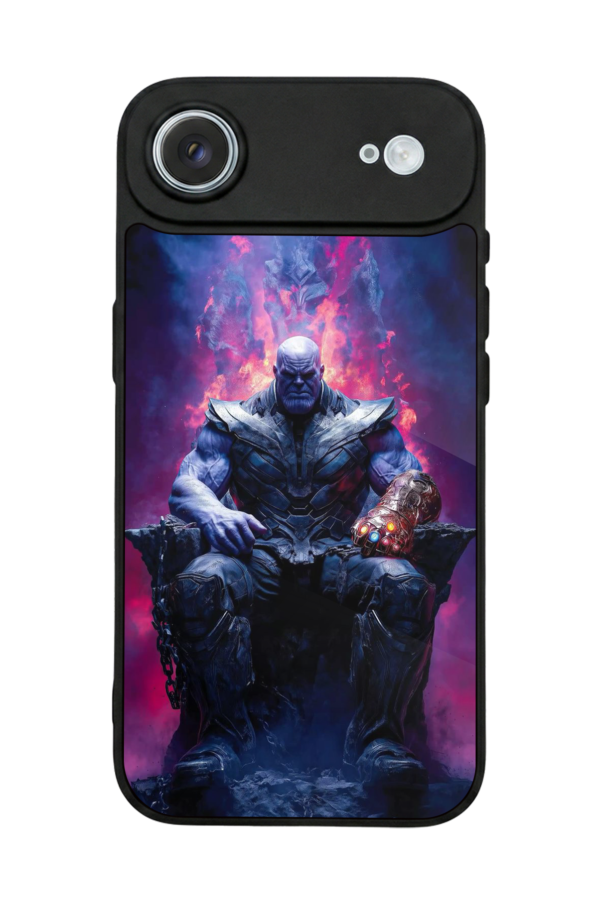 iPhone 17 Air Uyumlu Thanos Tasarımlı Glossy Premium Kılıf