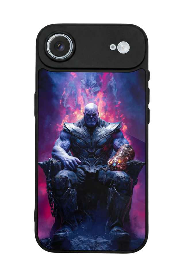 iPhone 17 Air Uyumlu Thanos Tasarımlı Glossy Premium Kılıf