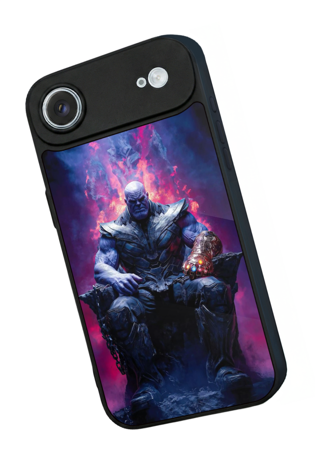 iPhone 17 Air Uyumlu Thanos Tasarımlı Glossy Premium Kılıf