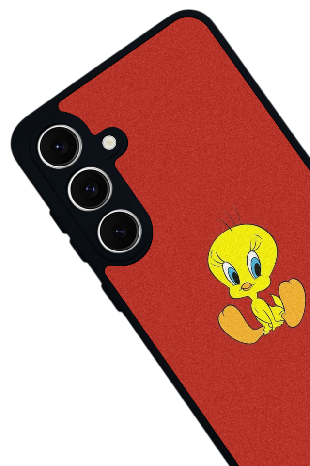 Samsung Galaxy A16 Uyumlu Tweety Tasarımlı Glossy Premium Kılıf