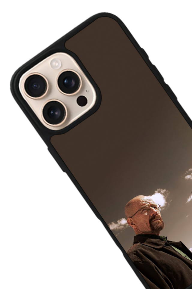 iPhone 15 Pro Uyumlu BreakingBad Tasarımlı Glossy Premium Kılıf