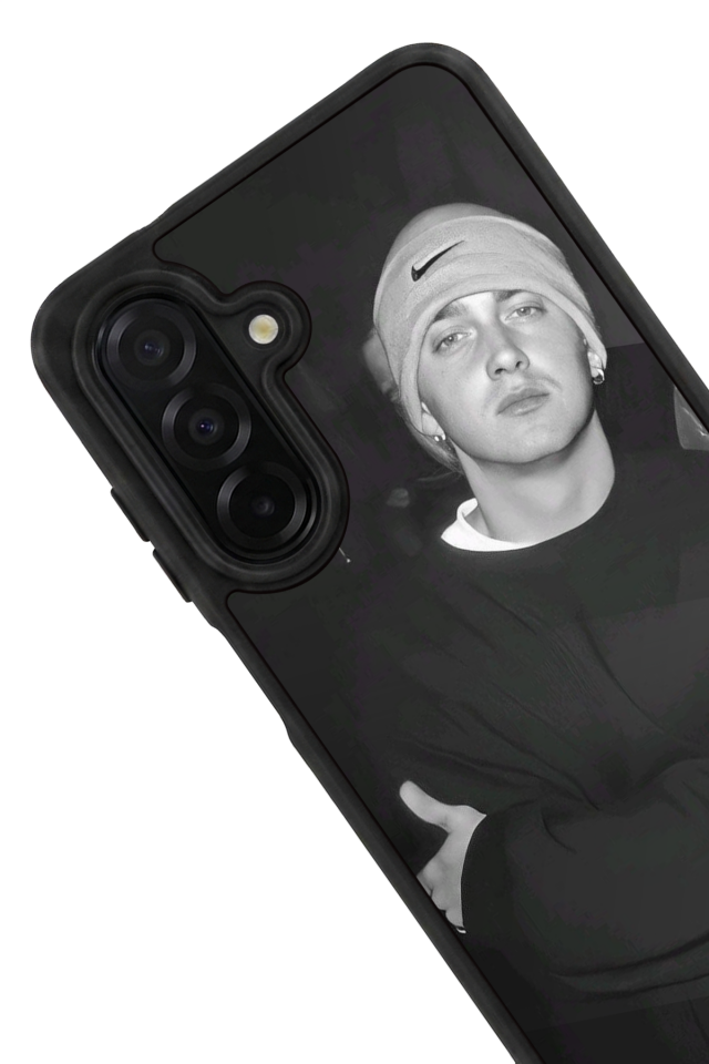 Samsung Galaxy A36 Uyumlu Eminem Tasarımlı Glossy Premium Kılıf