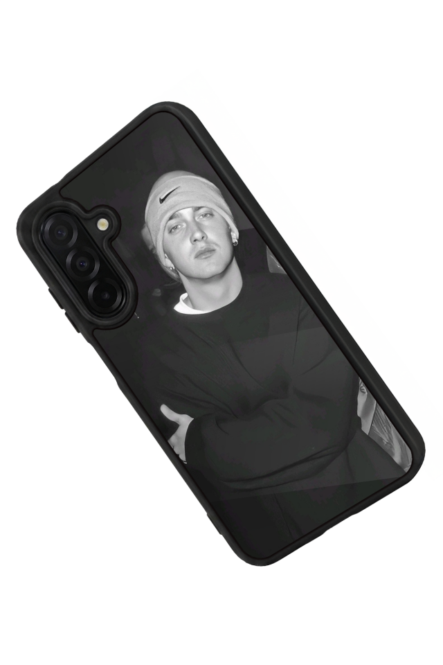 Samsung Galaxy A36 Uyumlu Eminem Tasarımlı Glossy Premium Kılıf
