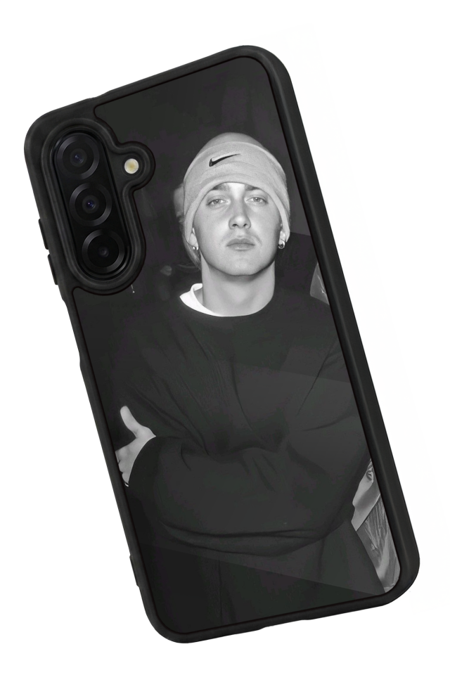 Samsung Galaxy A36 Uyumlu Eminem Tasarımlı Glossy Premium Kılıf