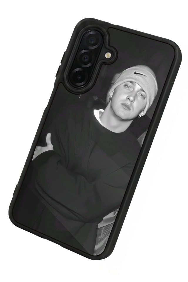 Samsung Galaxy A36 Uyumlu Eminem Tasarımlı Glossy Premium Kılıf