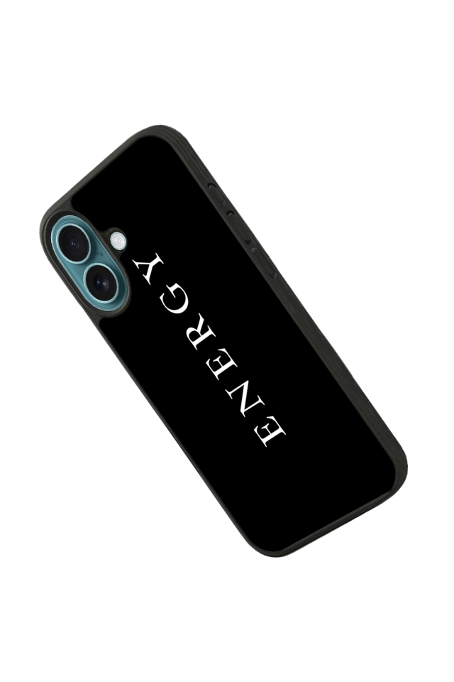 iPhone 16 Plus Uyumlu Energy Tasarımlı Glossy Premium Kılıf