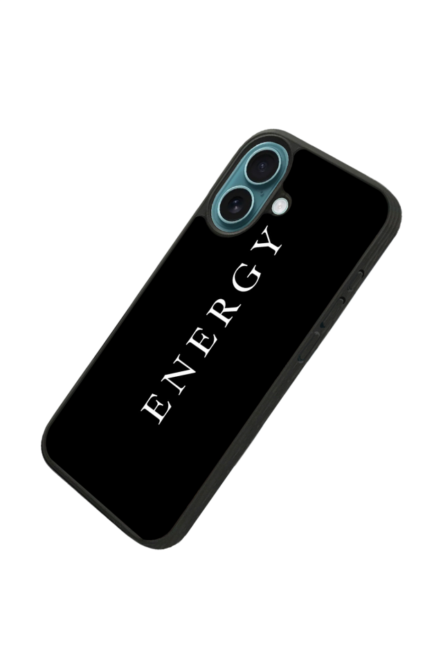 iPhone 16 Plus Uyumlu Energy Tasarımlı Glossy Premium Kılıf