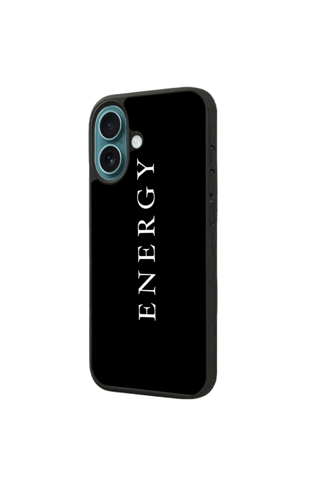 iPhone 16 Plus Uyumlu Energy Tasarımlı Glossy Premium Kılıf