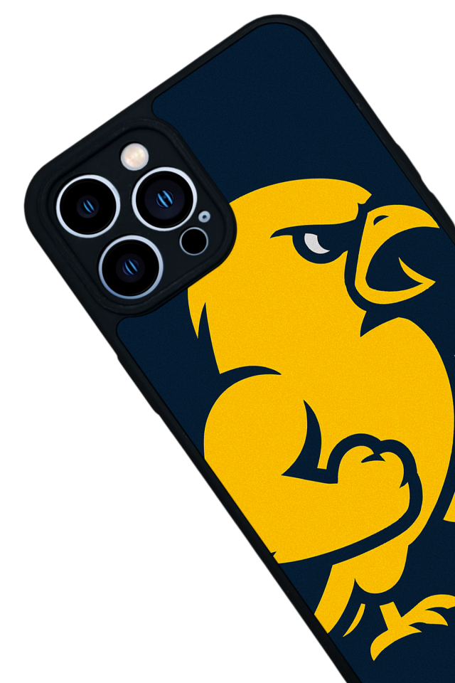iPhone 12 Pro Max Uyumlu Fenerbahce Tasarımlı Glossy Premium Kılıf