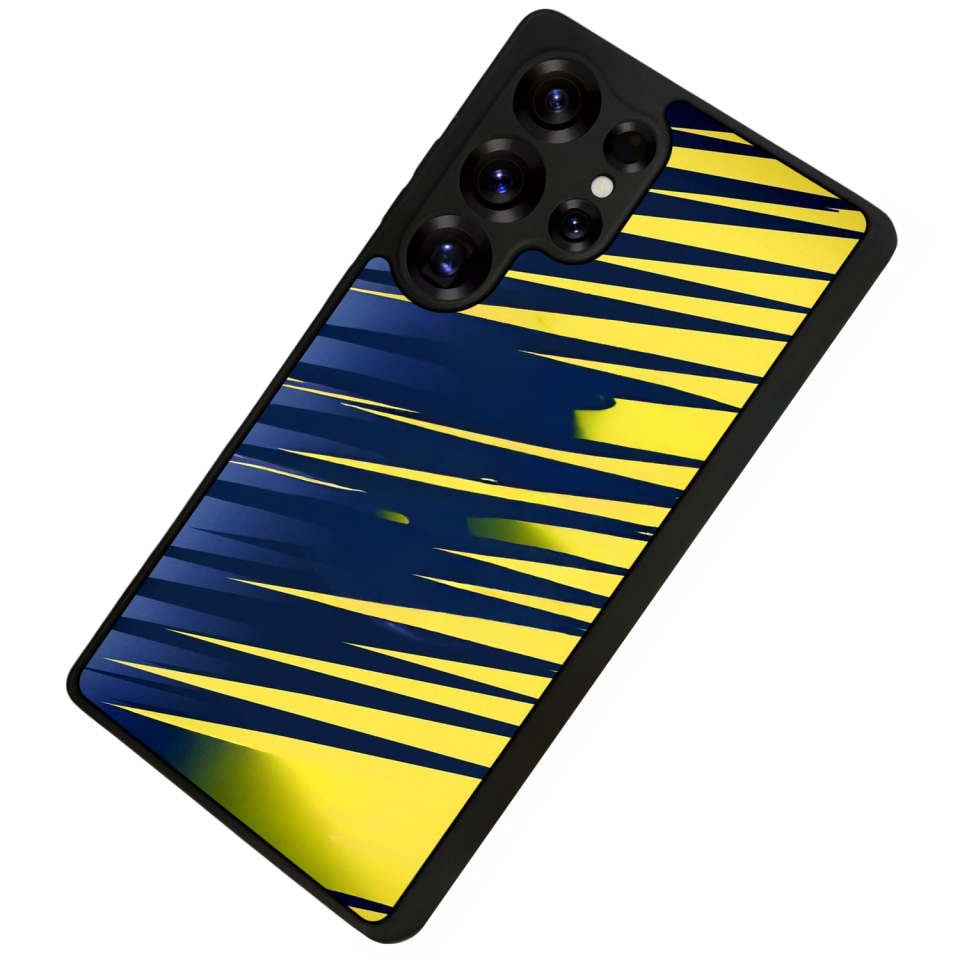 Samsung Galaxy S25 Ultra Uyumlu Fenerbahce Tasarımlı Glossy Premium Kılıf