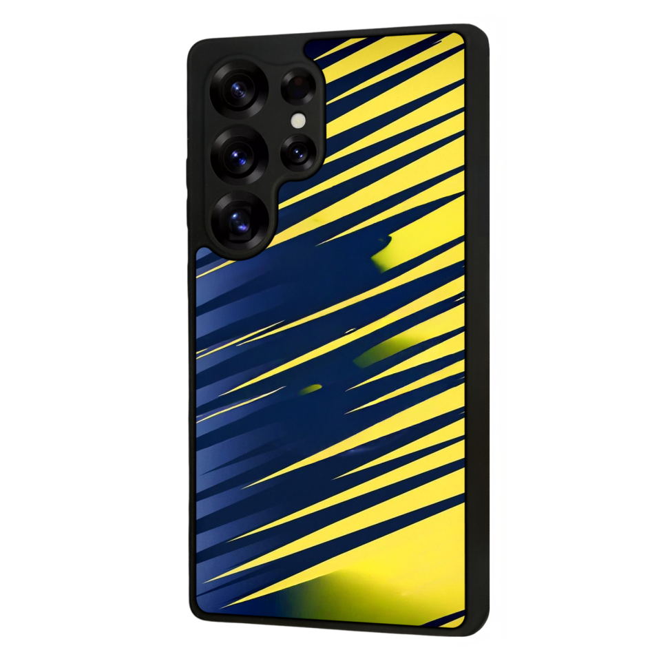 Samsung Galaxy S25 Ultra Uyumlu Fenerbahce Tasarımlı Glossy Premium Kılıf