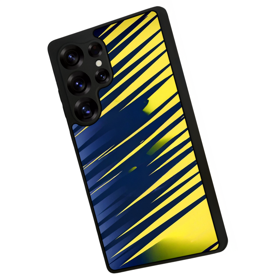 Samsung Galaxy S25 Ultra Uyumlu Fenerbahce Tasarımlı Glossy Premium Kılıf