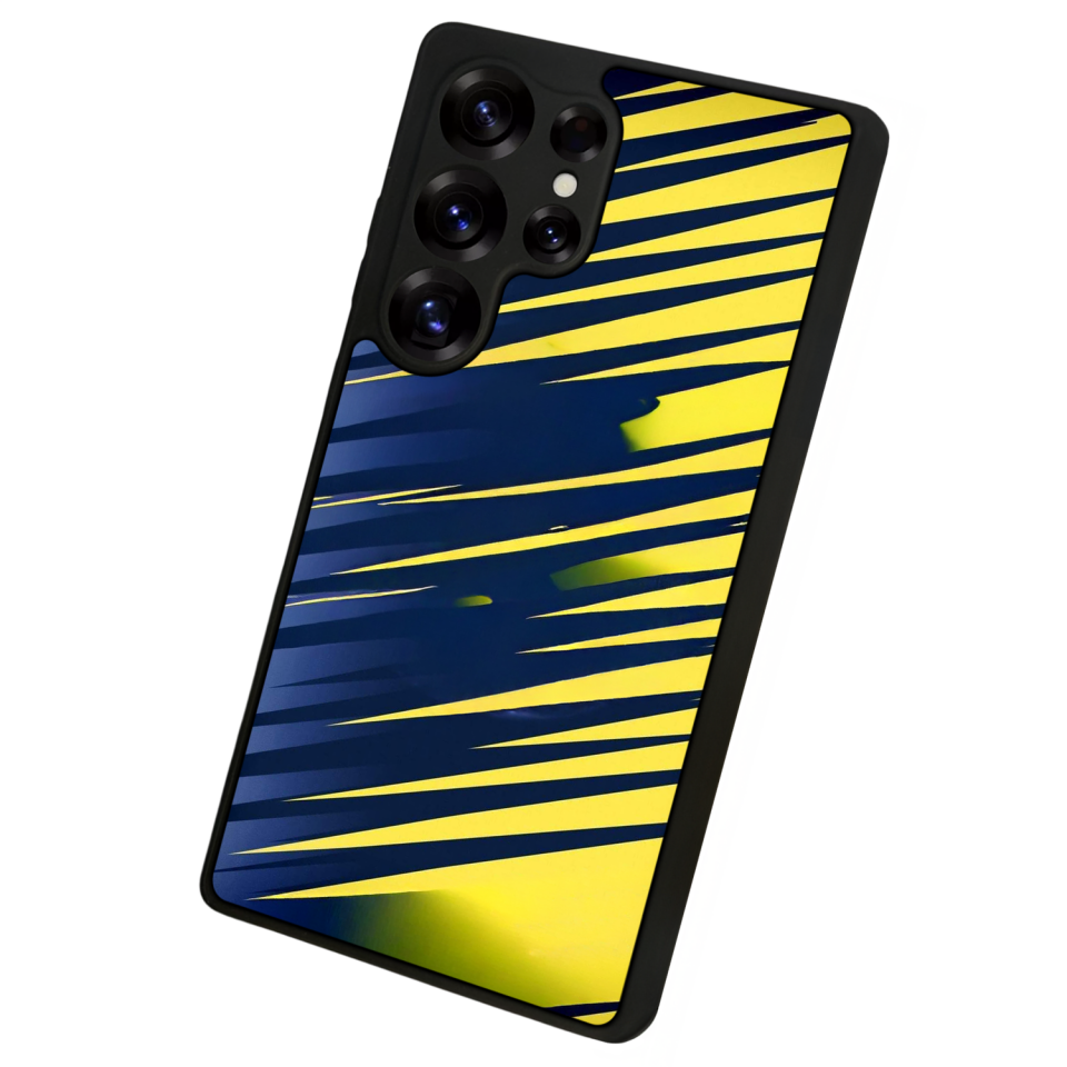 Samsung Galaxy S25 Ultra Uyumlu Fenerbahce Tasarımlı Glossy Premium Kılıf