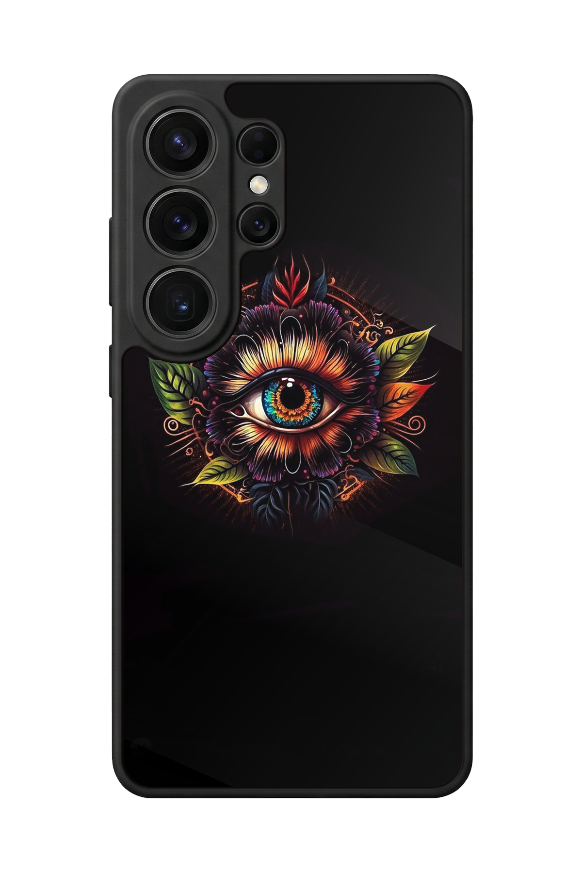 Samsung Galaxy S26 Ultra Uyumlu Göz Tasarımlı Glossy Premium Kılıf