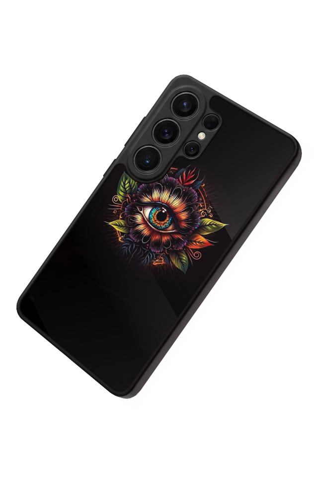 Samsung Galaxy S26 Ultra Uyumlu Göz Tasarımlı Glossy Premium Kılıf