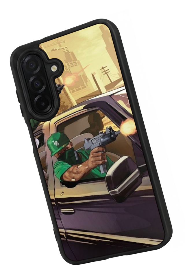 Samsung Galaxy A26 Uyumlu GTA Tasarımlı Glossy Premium Kılıf