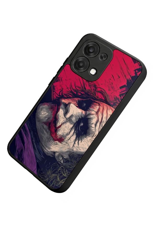 Oppo A6 Pro Uyumlu Joker Tasarımlı Glossy Premium Kılıf
