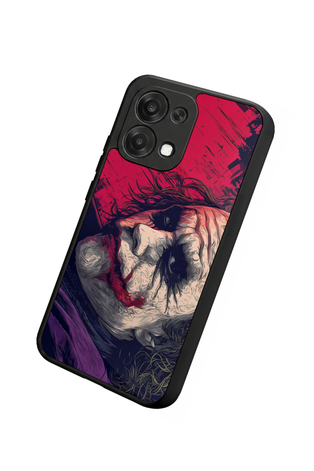 Oppo A6 Pro Uyumlu Joker Tasarımlı Glossy Premium Kılıf