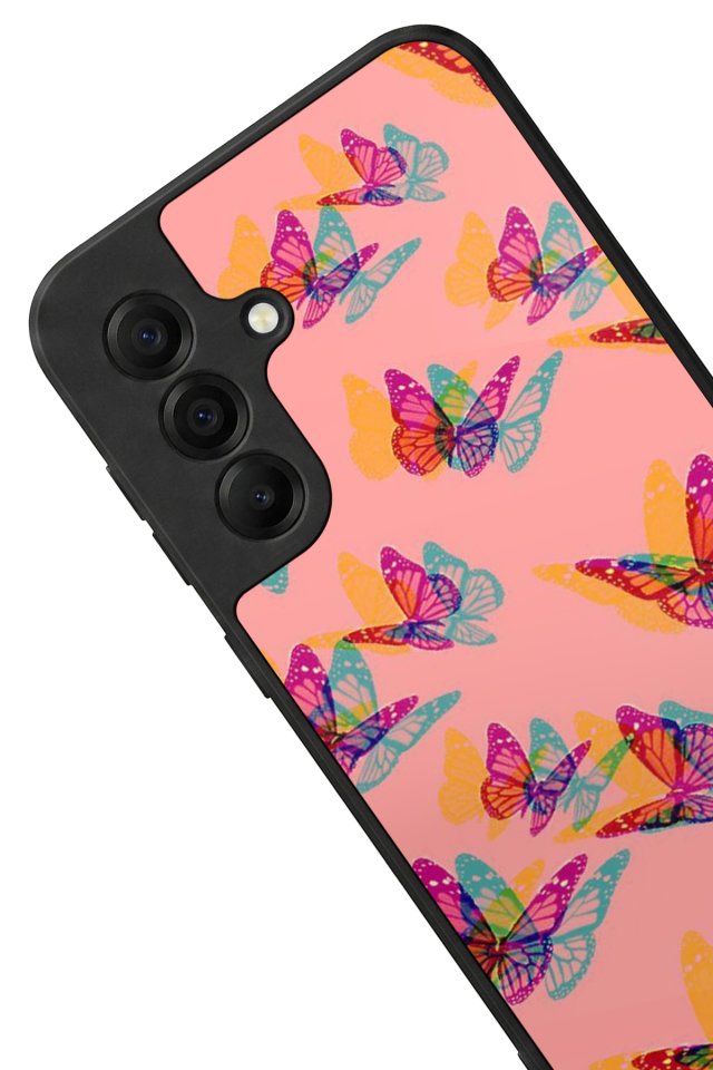 Samsung Galaxy A17 Uyumlu Kelebek Tasarımlı Glossy Premium Kılıf