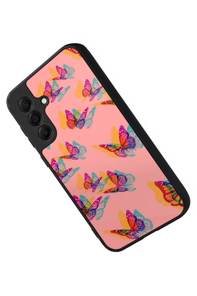 Samsung Galaxy A17 Uyumlu Kelebek Tasarımlı Glossy Premium Kılıf