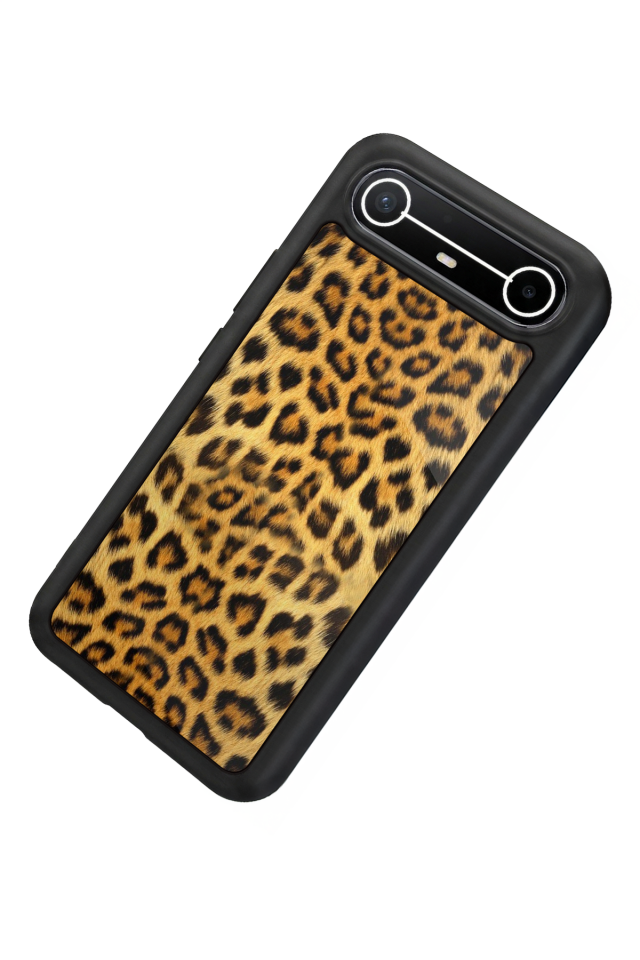 Tecno Spark Slim 5G Uyumlu Leopar Tasarımlı Glossy Premium Kılıf