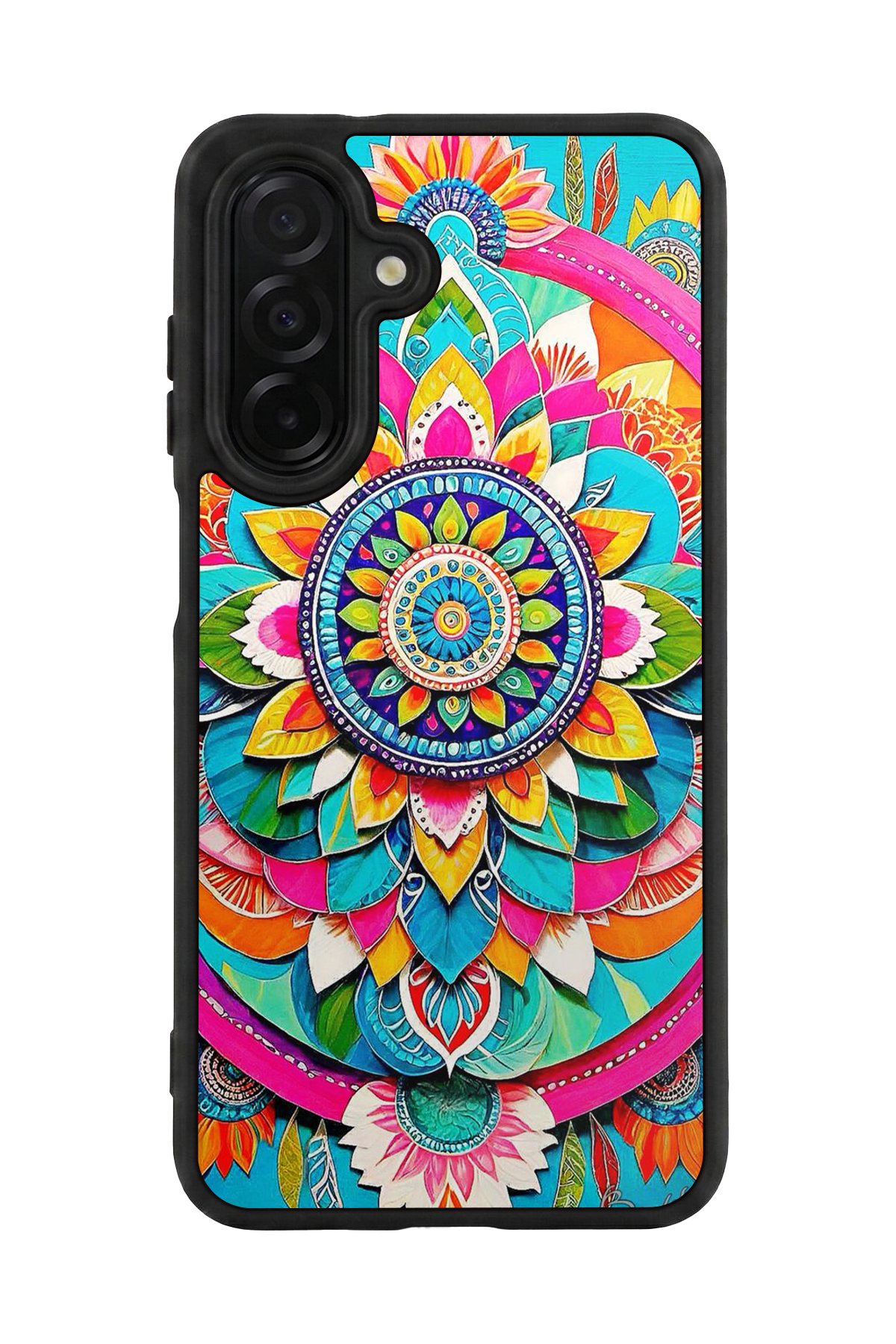 Samsung Galaxy A26 Uyumlu Mandala Tasarımlı Glossy Premium Kılıf