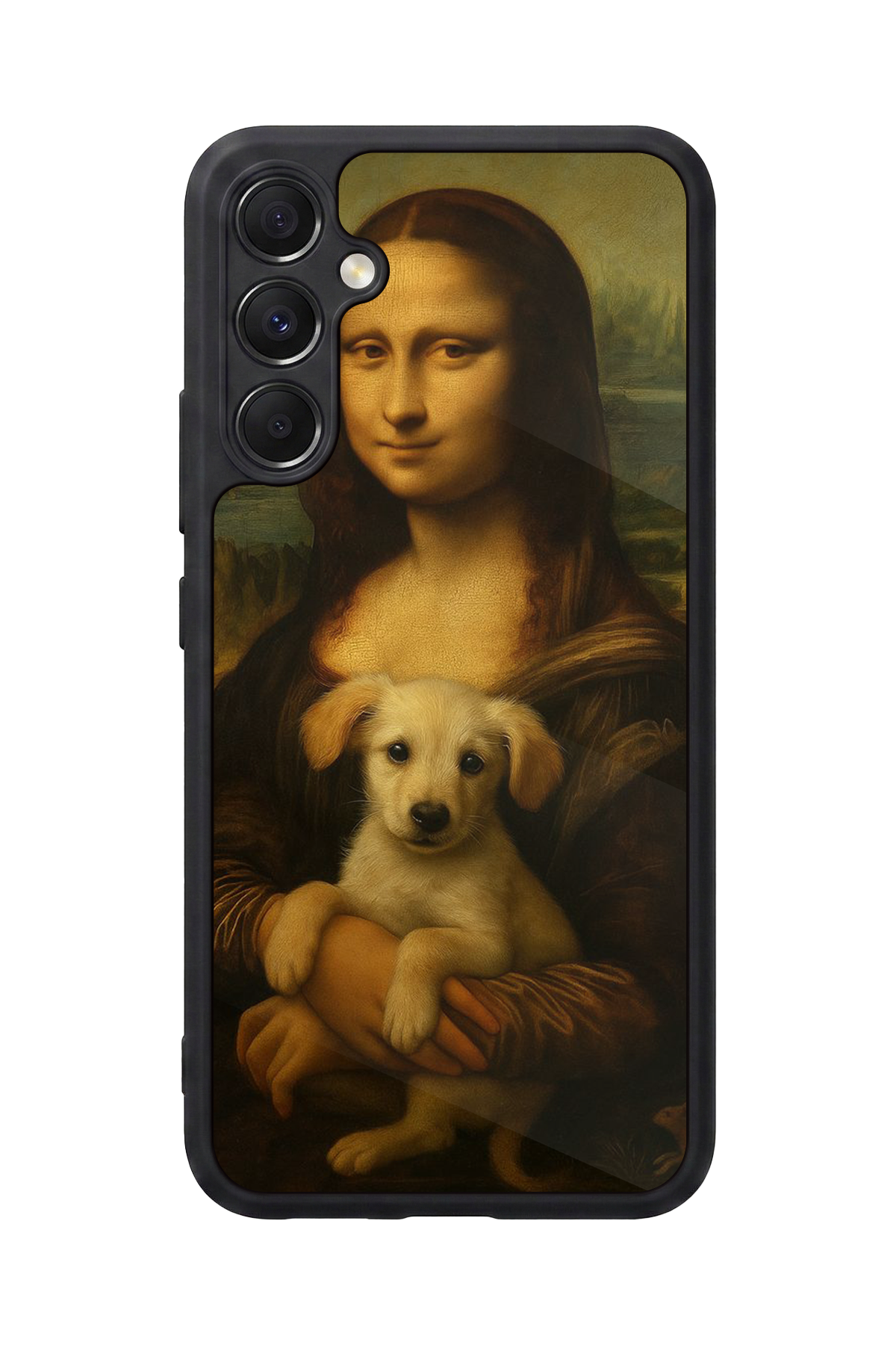 Samsung Galaxy M34 Uyumlu Monalisa Tasarımlı Glossy Premium Kılıf