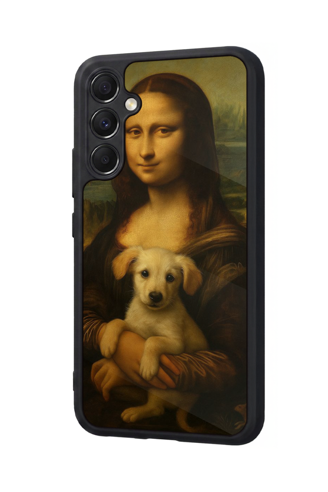Samsung Galaxy M34 Uyumlu Monalisa Tasarımlı Glossy Premium Kılıf